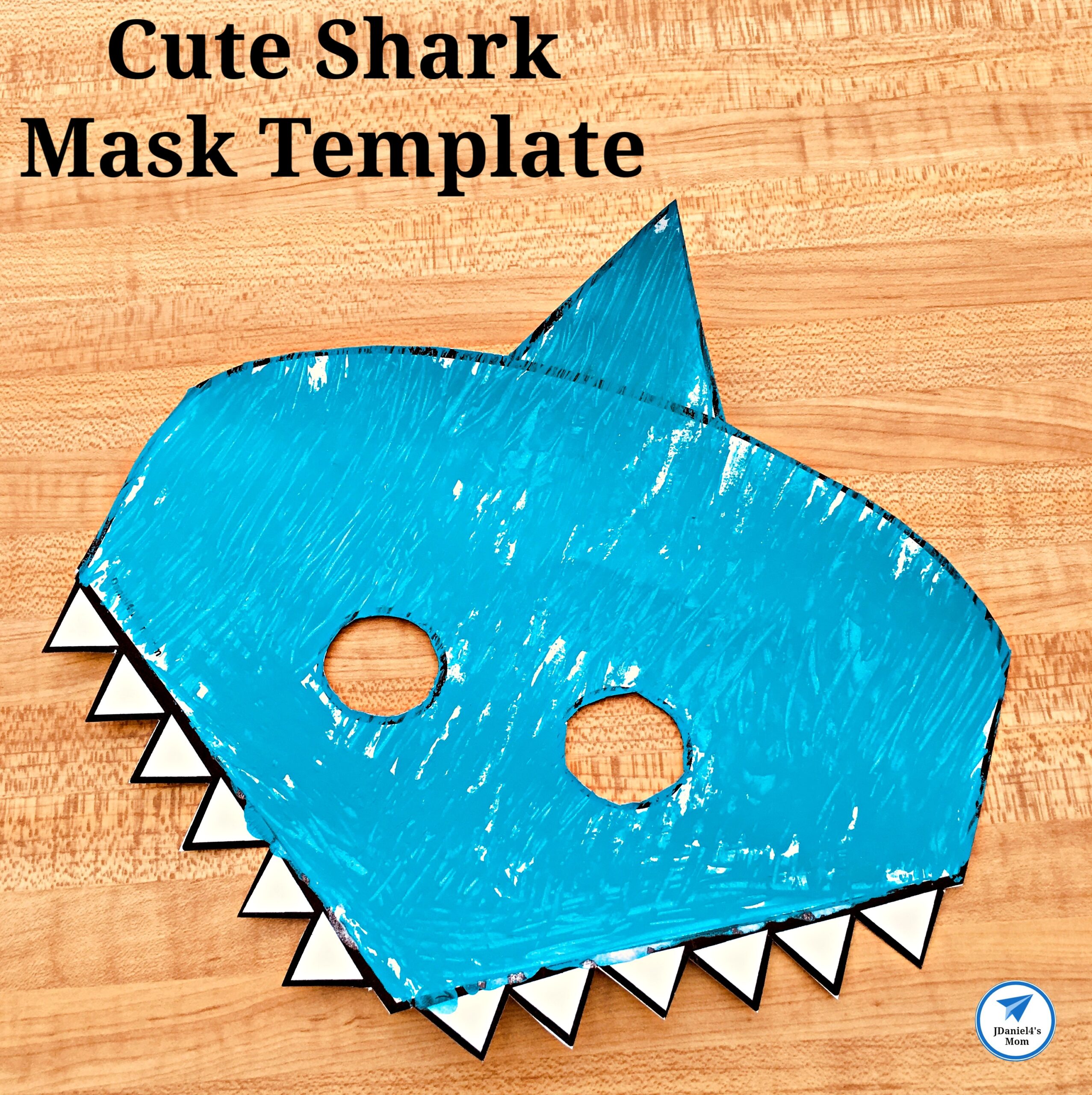 Cute Shark Mask Template JDaniel4s Mom