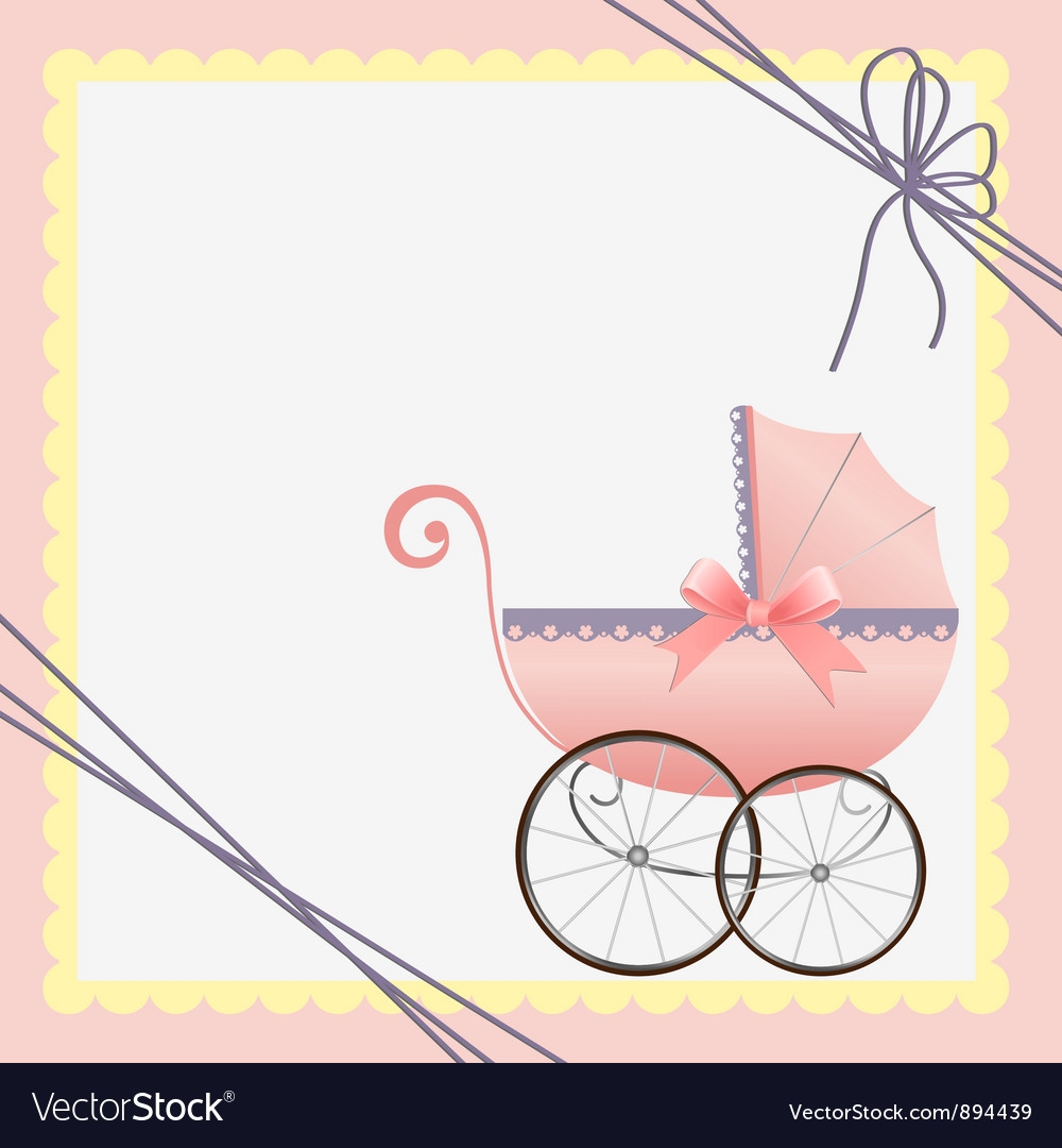 Free Printable Baby Carriage Template