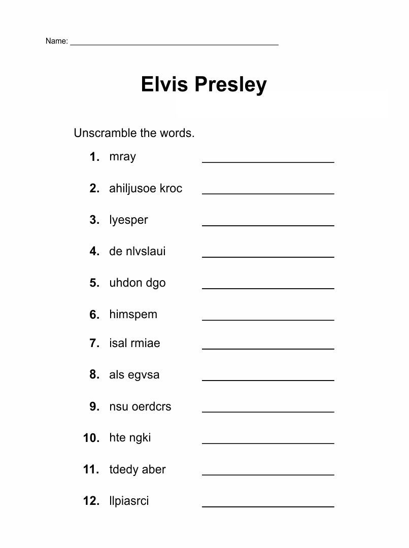 Free Printable Activities For Dementia Patients
