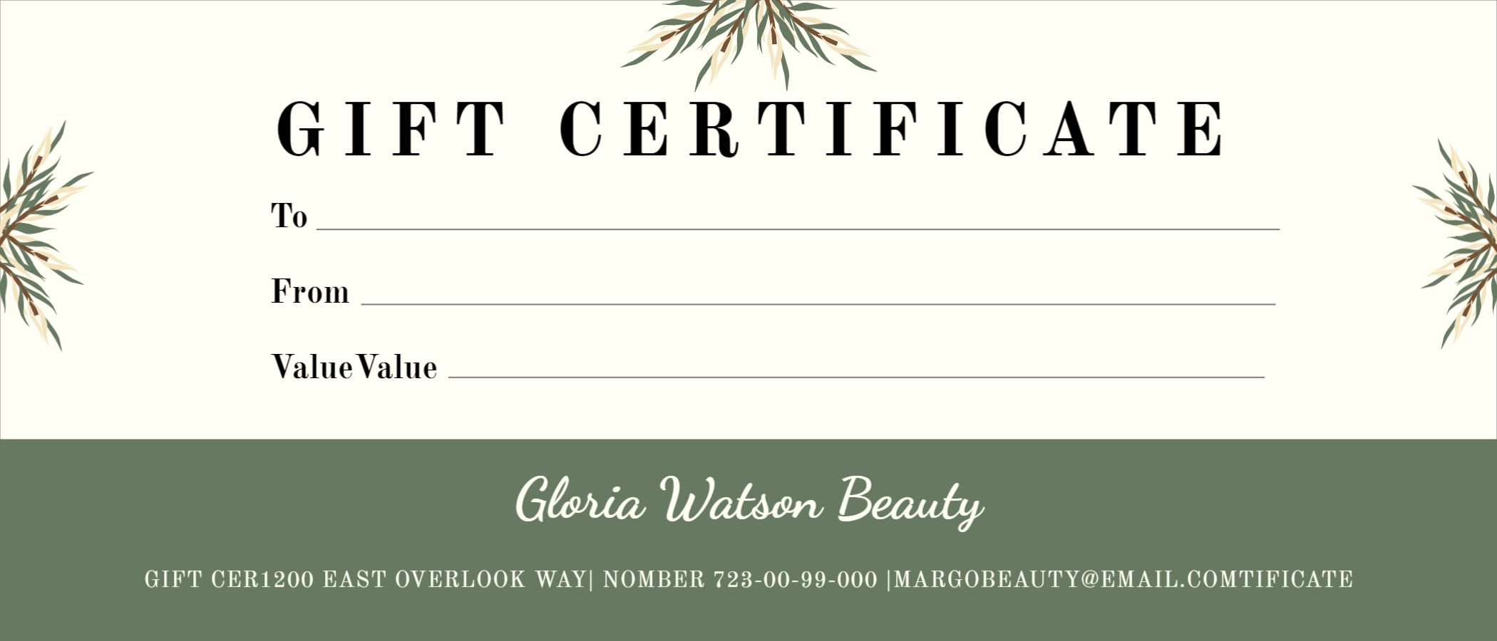 Design Gift Certificate Template Mediamodifier Design Gift Certificate Template Mediamodifier
