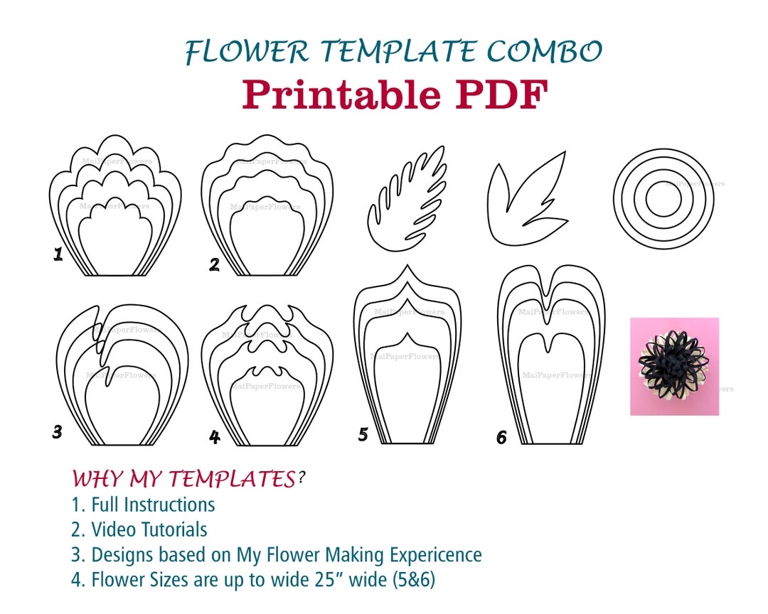 Digital Paper Flower Template PDF Paper Flower Bundles Giant Paper Flowers Large Paper Flowers Printable Big Paper Flowers Printable Flowers Etsy Digital Paper Flower Template PDF Paper Flower Bundles Giant Paper Flowers Large Paper Flowers Printable Big Paper Flowers Printable Flowers Etsy