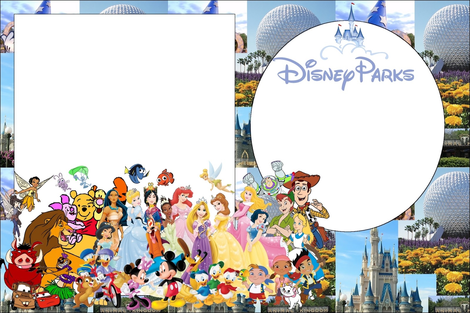 Disney World Free Printable Invitations Oh My Fiesta In English Worksheets Library