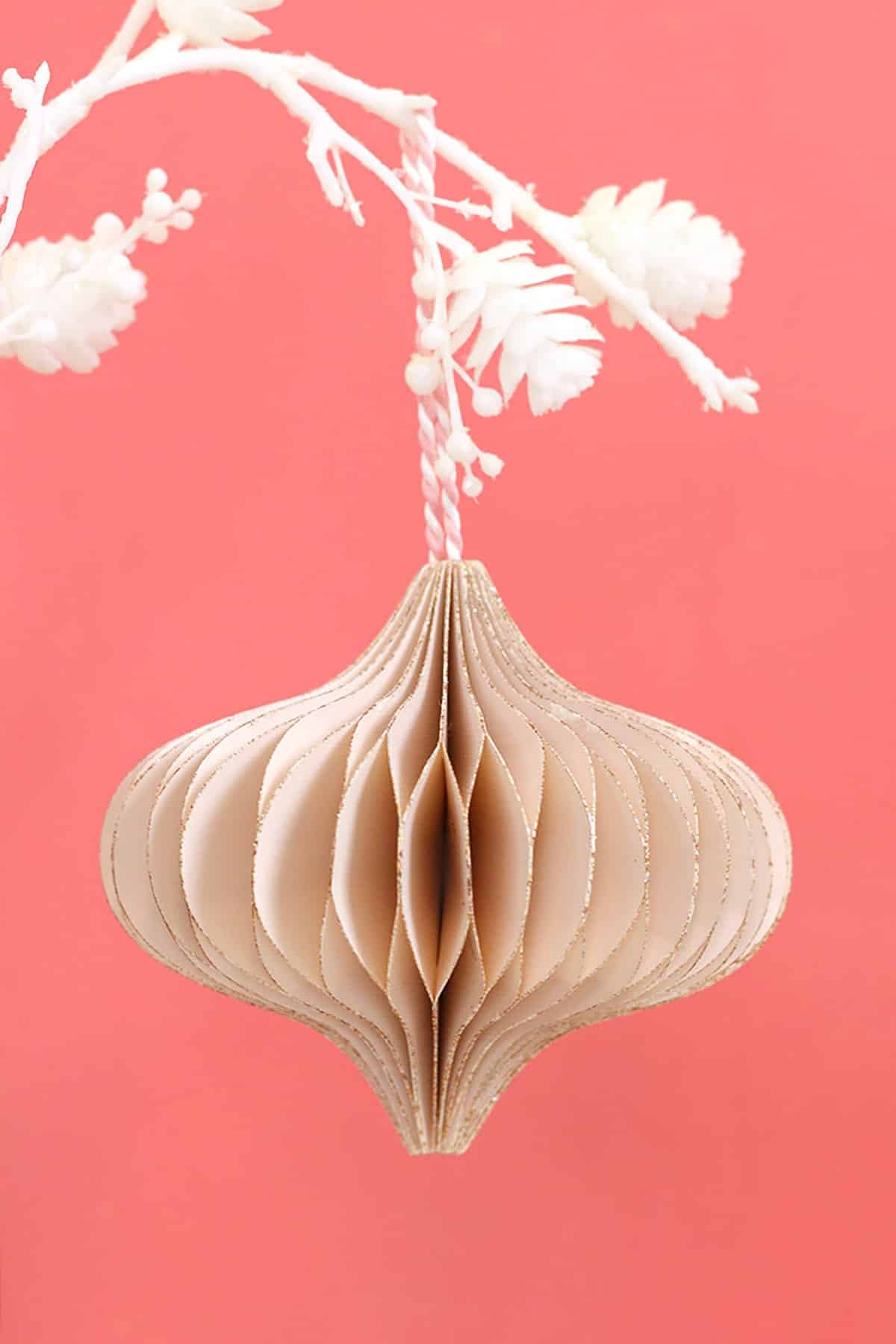 DIY 3D Paper Honeycomb Ornaments With Free Cut Files For Silhouette Or Cricut Persia Lou