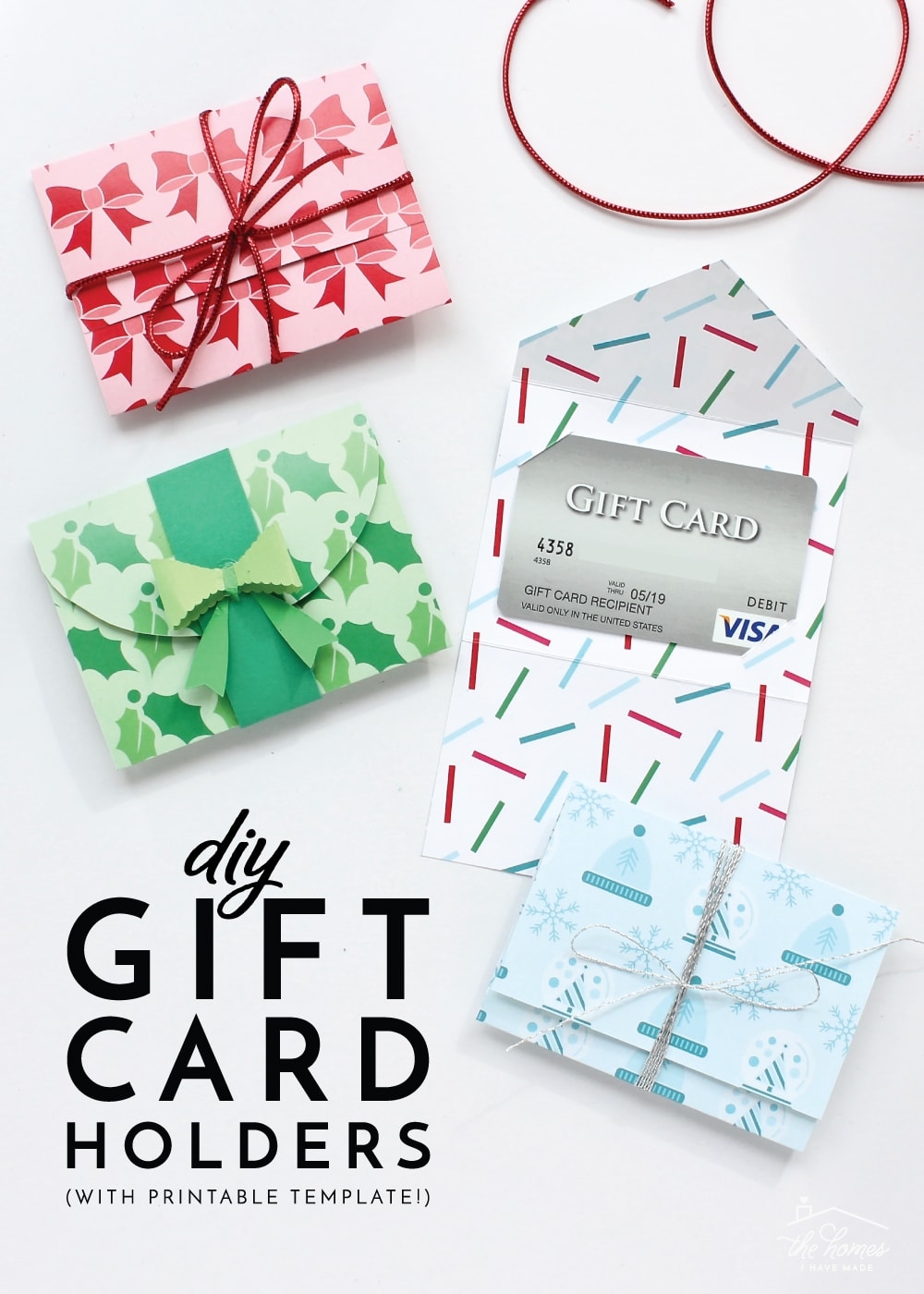 Free Printable Gift Card Holder