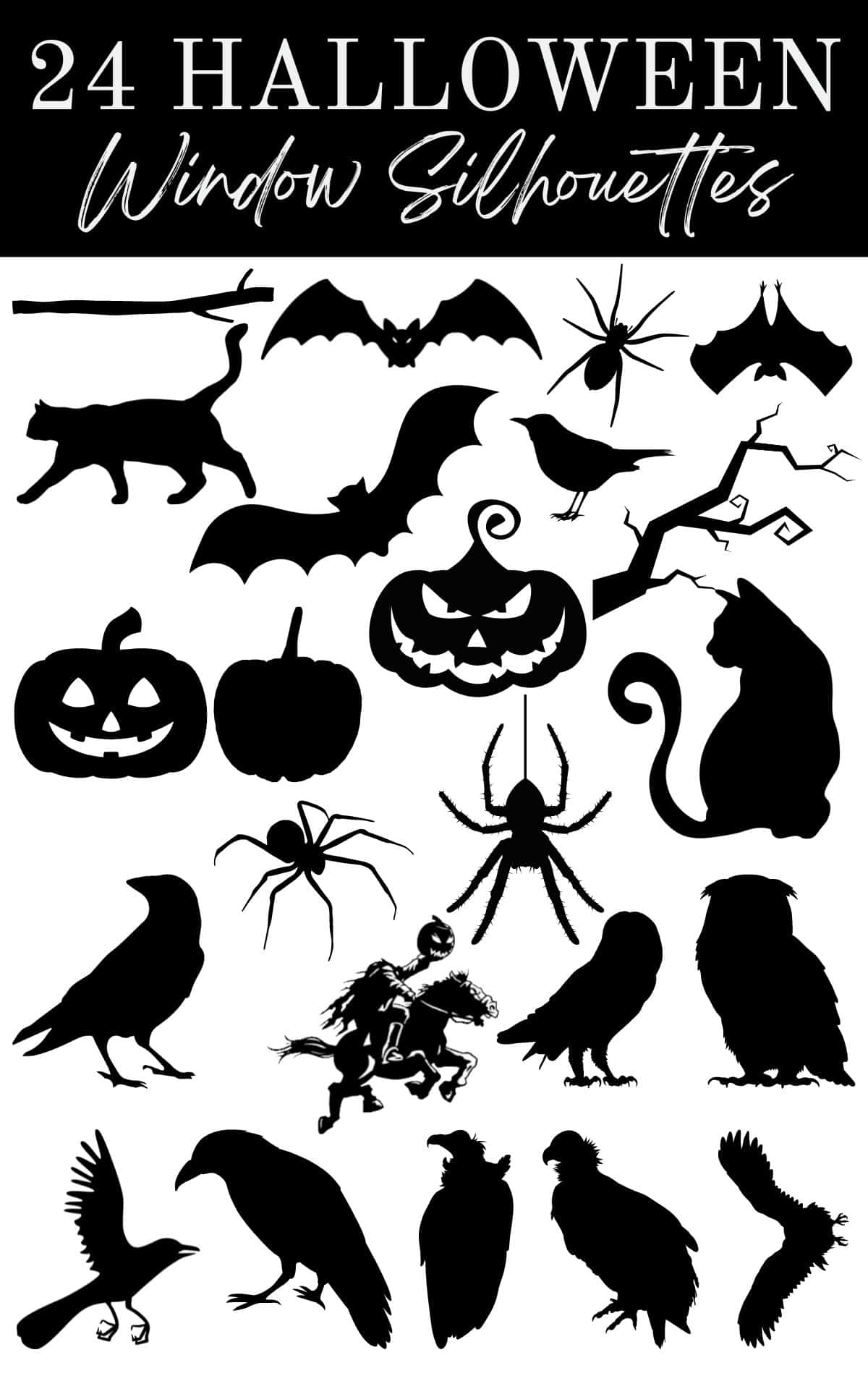 DIY Halloween Window Silhouettes Capturing Wonderland DIY Halloween Window Silhouettes Capturing Wonderland