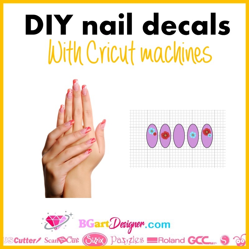 Free Printable Cricut Nail Decals