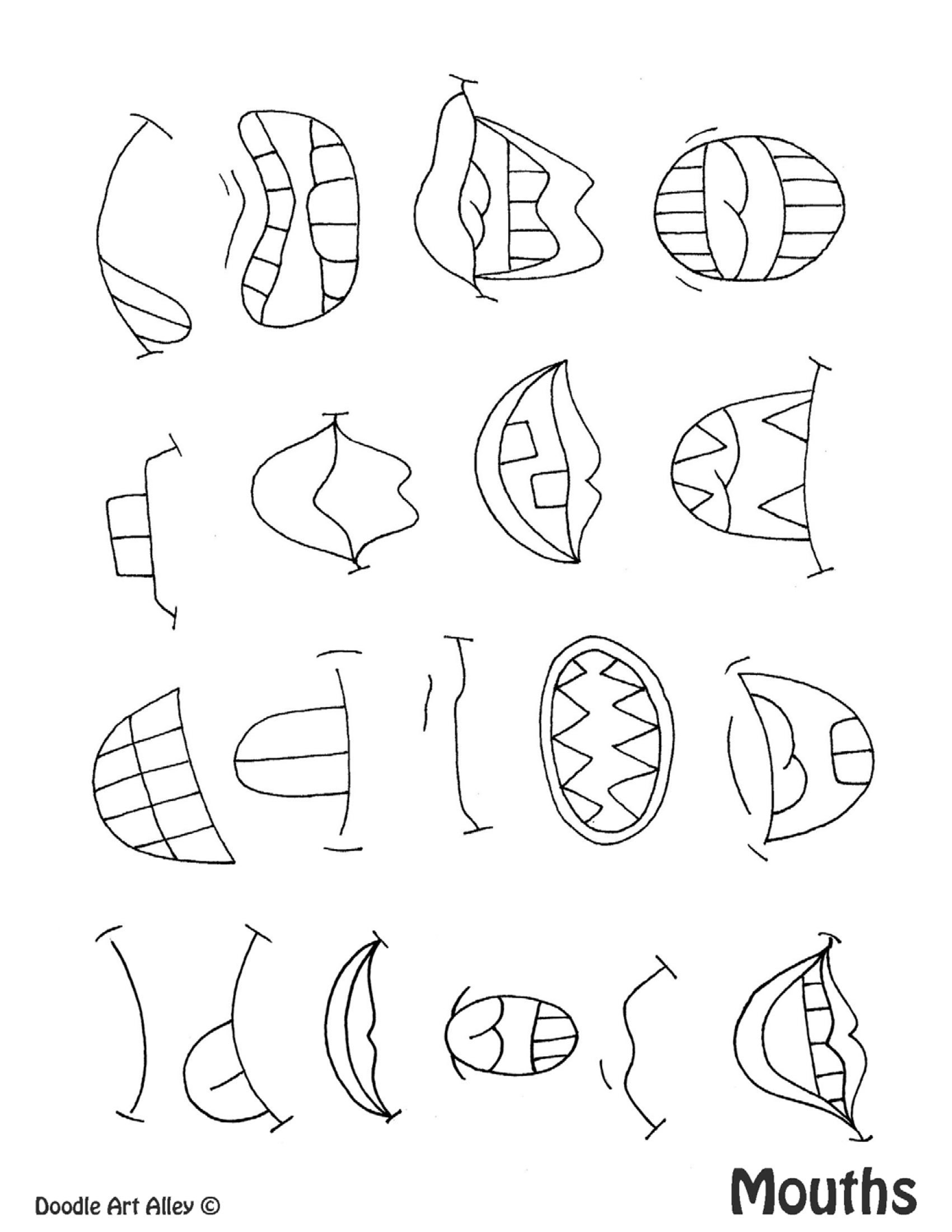 Doodle Caricatures CLASSROOM DOODLES