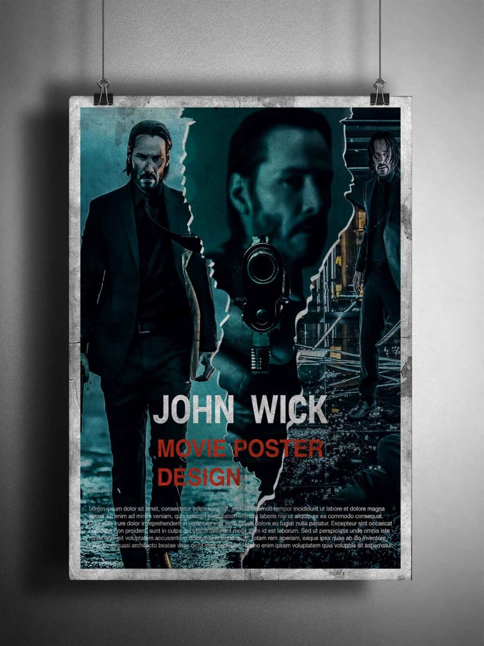 Download Your FREE Movie Poster Template For Photoshop With Tutorial Indiater
