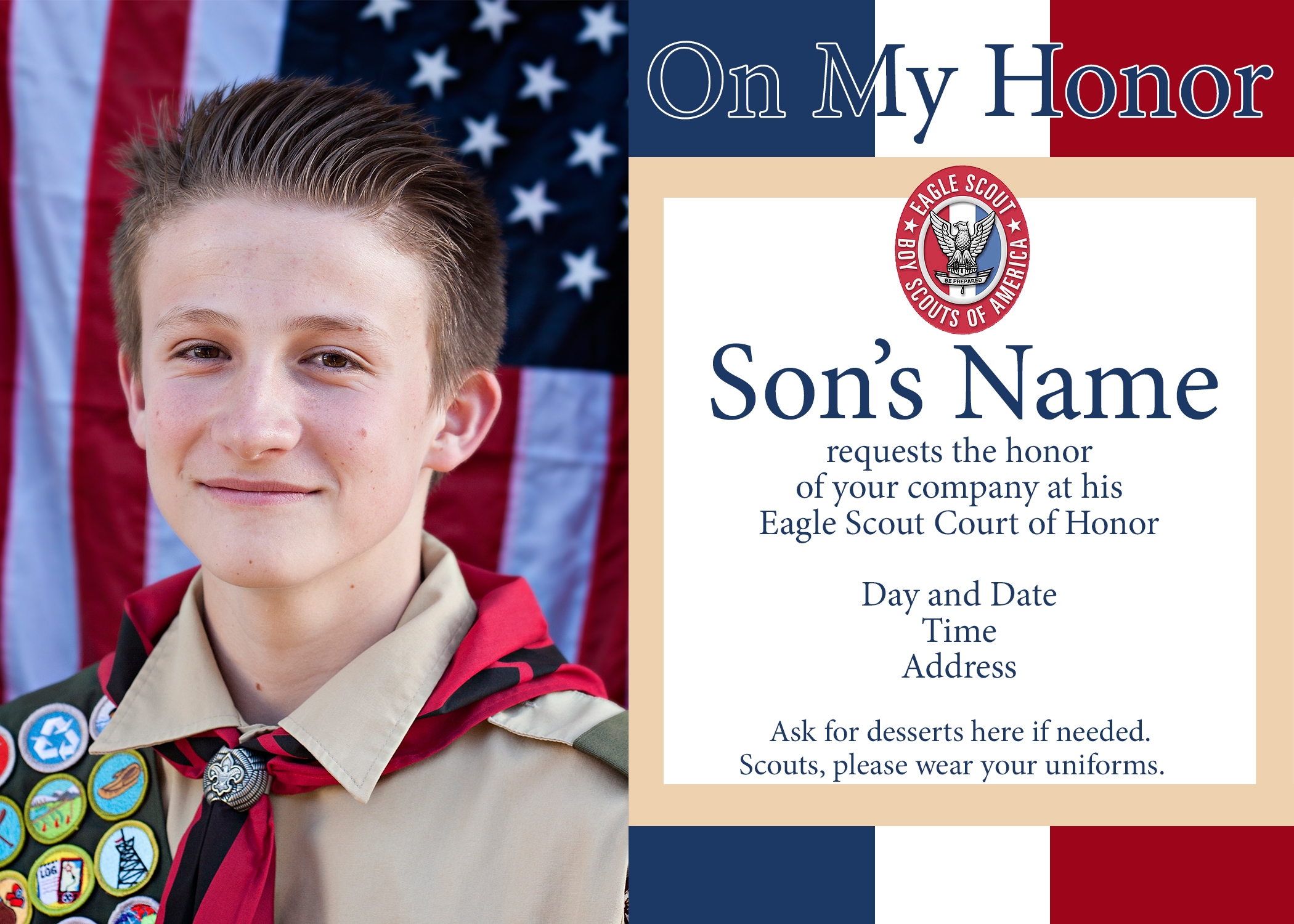 Eagle Scout Court Of Honor Ideas U0026 Free Printables