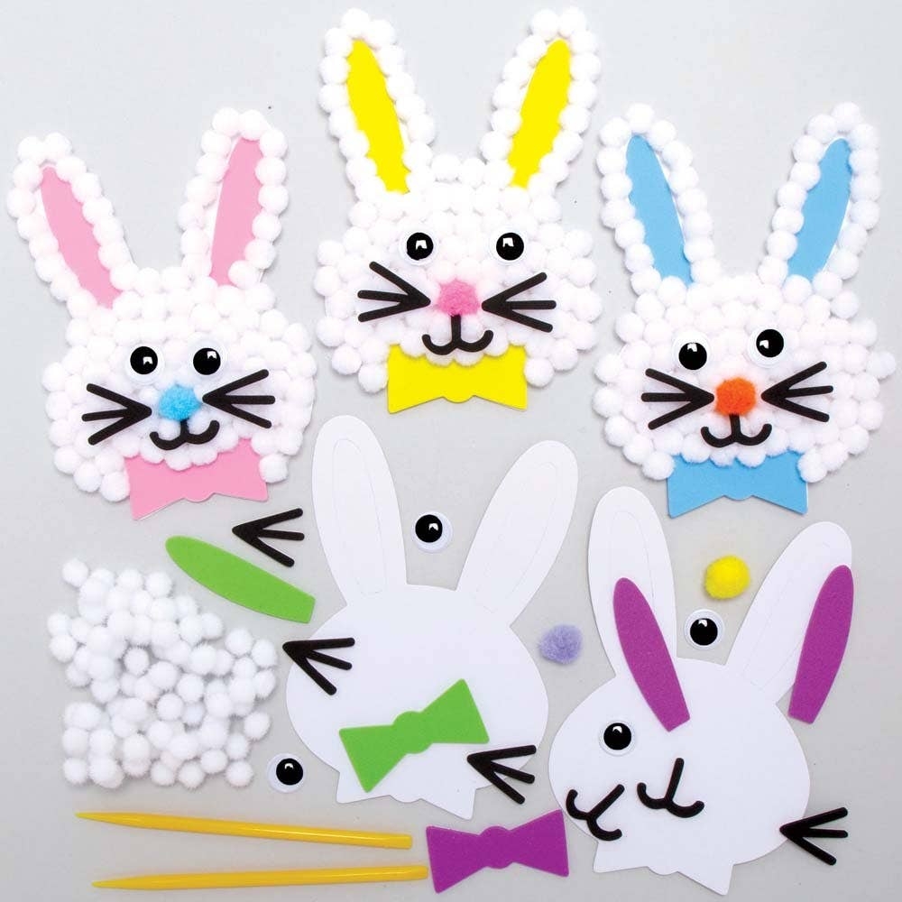 Funky Easter Bunny Template Free Printable