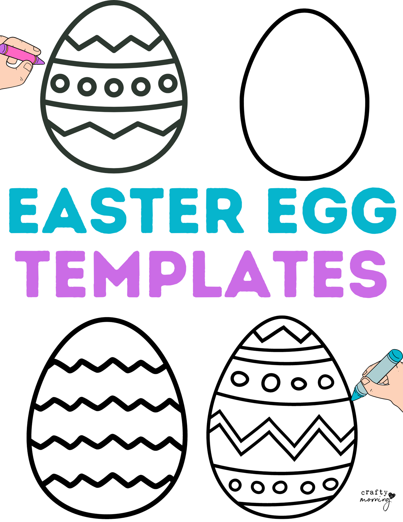 Easter Printable Templates Free