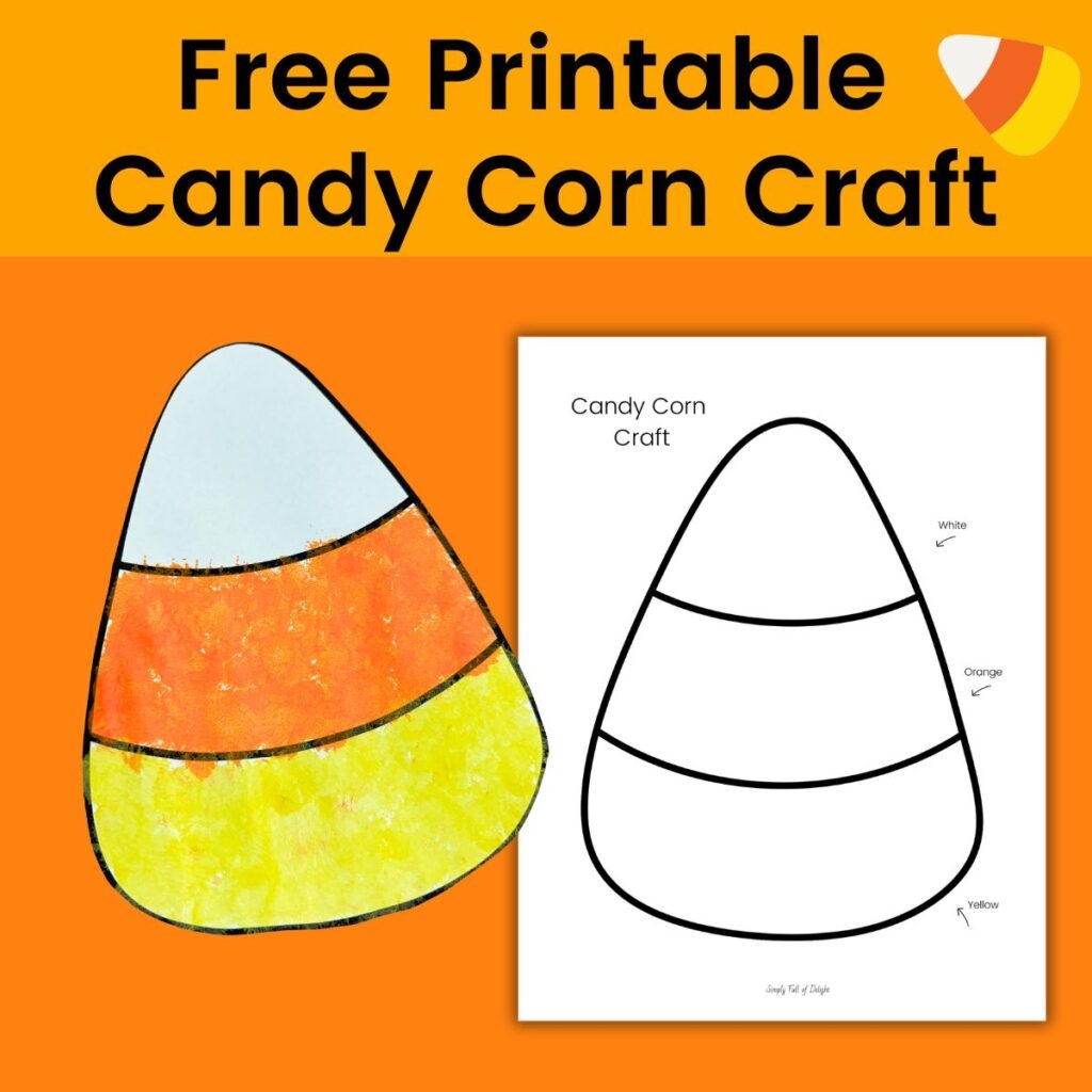 Free Printable Candy Corn Template Pdf