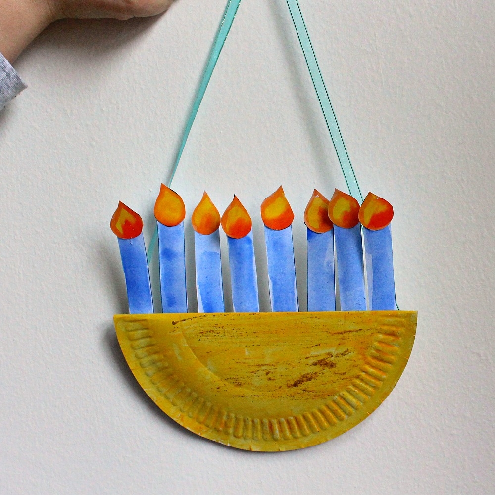 Free Printable Menorah Template