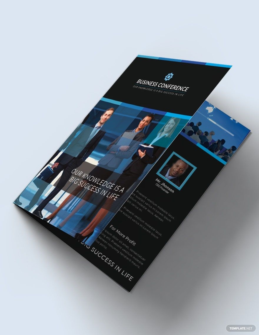 Editable Bi Fold Brochure Templates In Word To Download