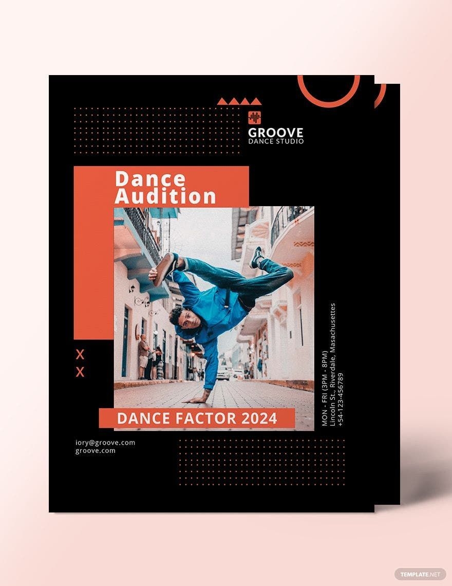 Editable Dance Flyer Templates In Word To Download