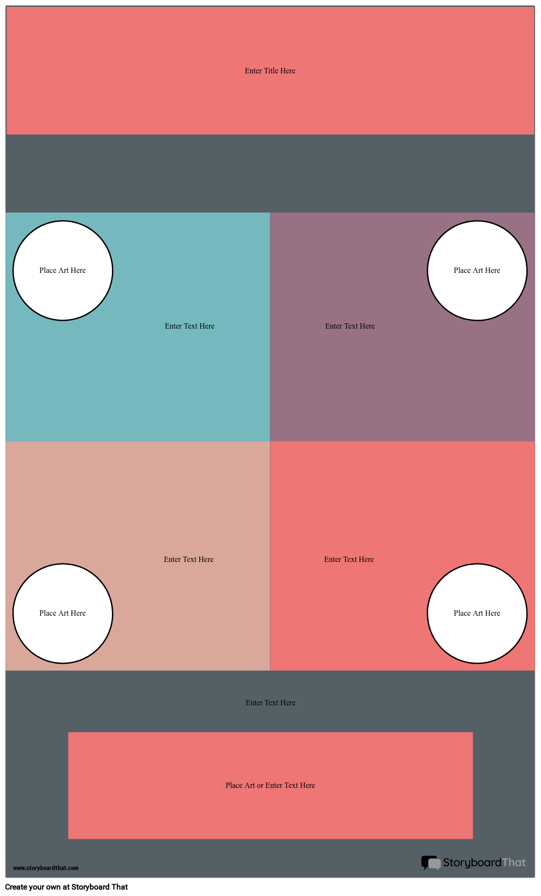 Printable Blank Infographic Template