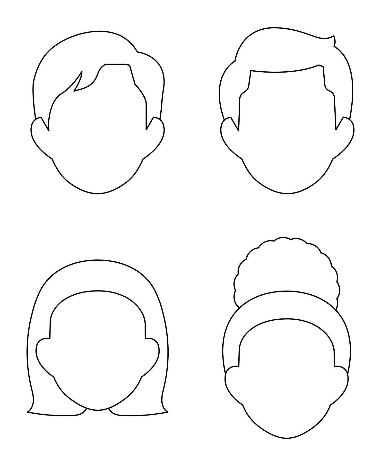 Face Template Printable Free