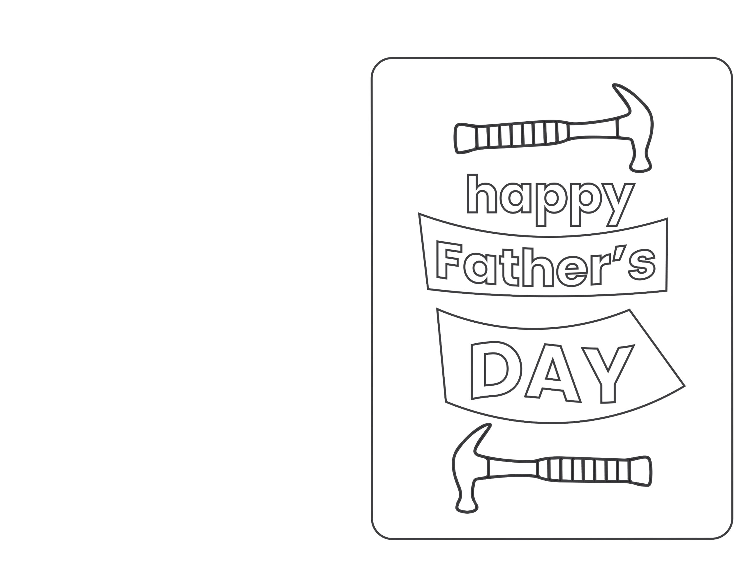 Fathers Day Outlet Card Print Out