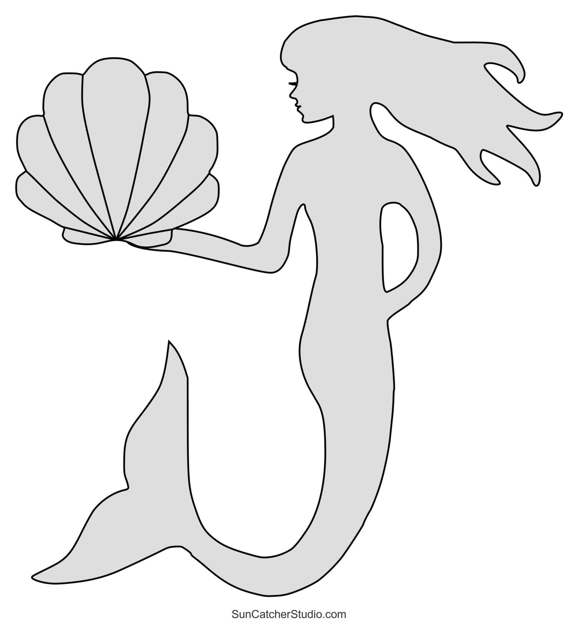 Fish Patterns And Marine Templates Printable Stencils Free Printables Monograms Design Tools Patterns U0026 DIY Projects