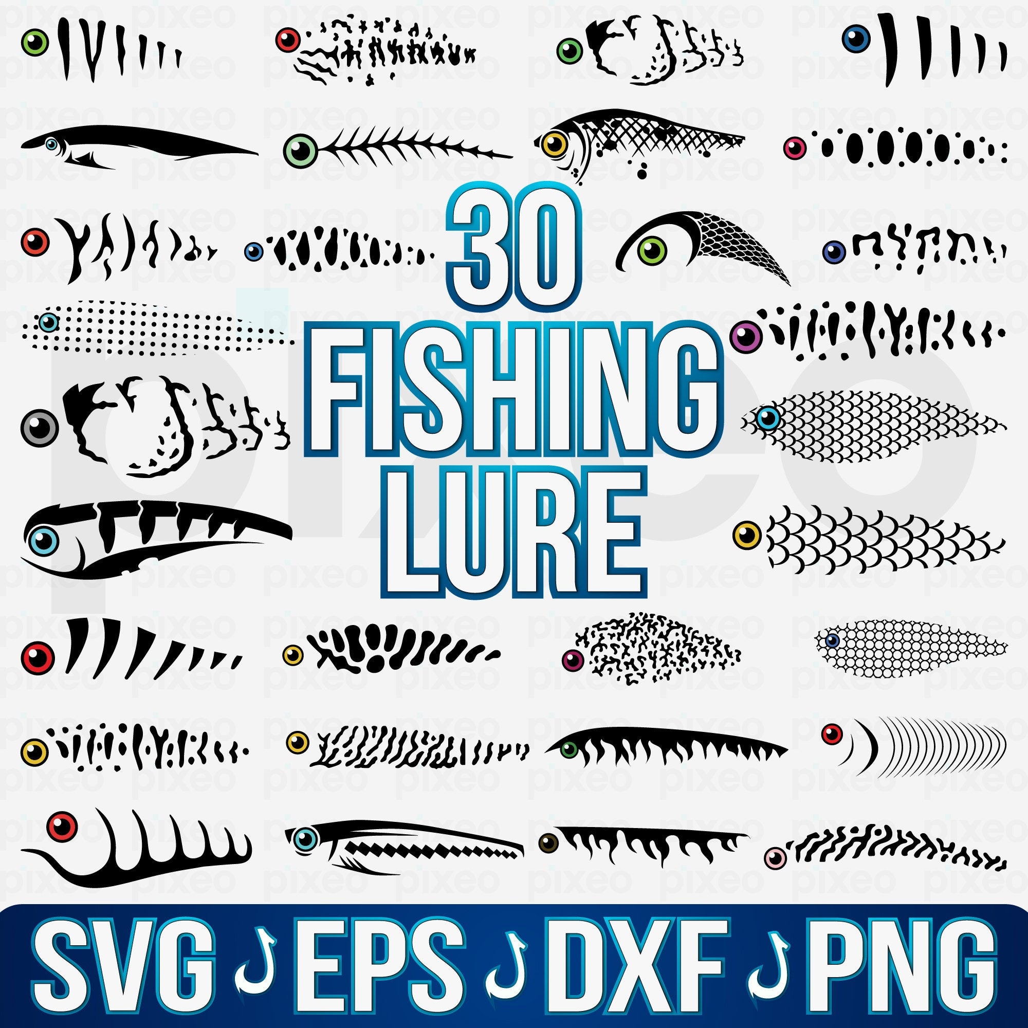 Free Printable Fishing Lure Template