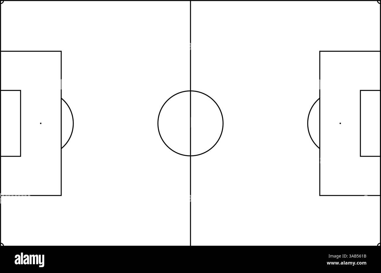 Free Printable Soccer Field Template