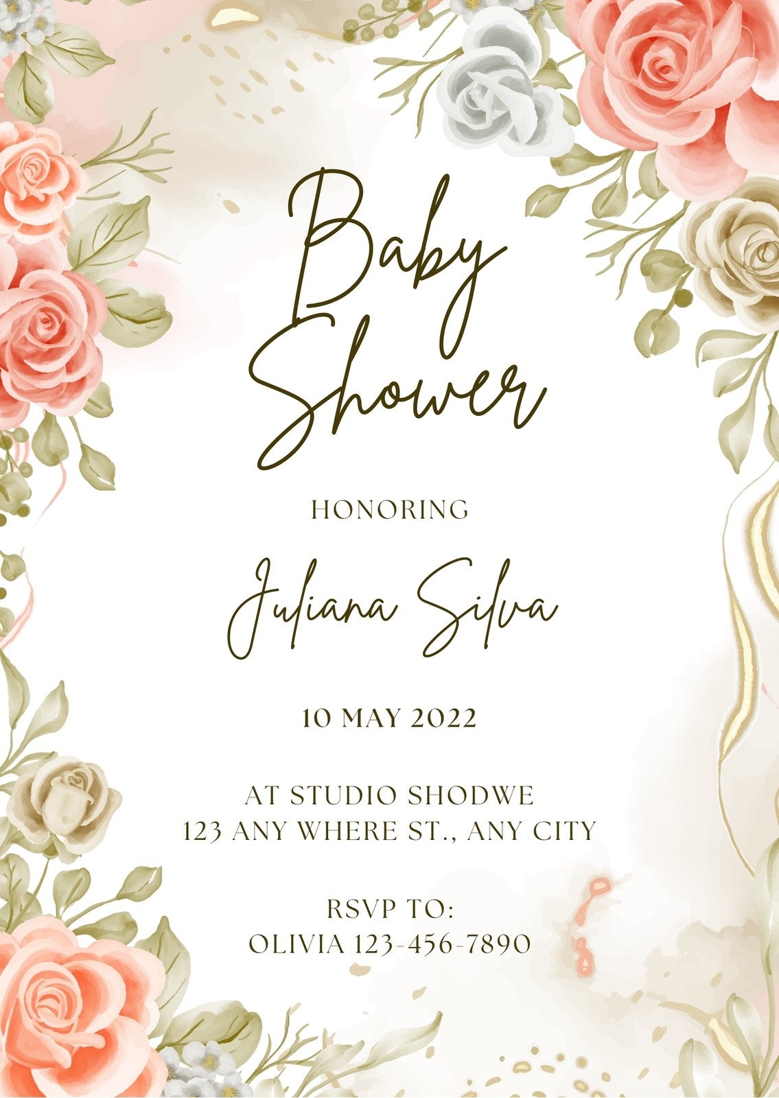 Free Printable Baby Shower Invitation Templates