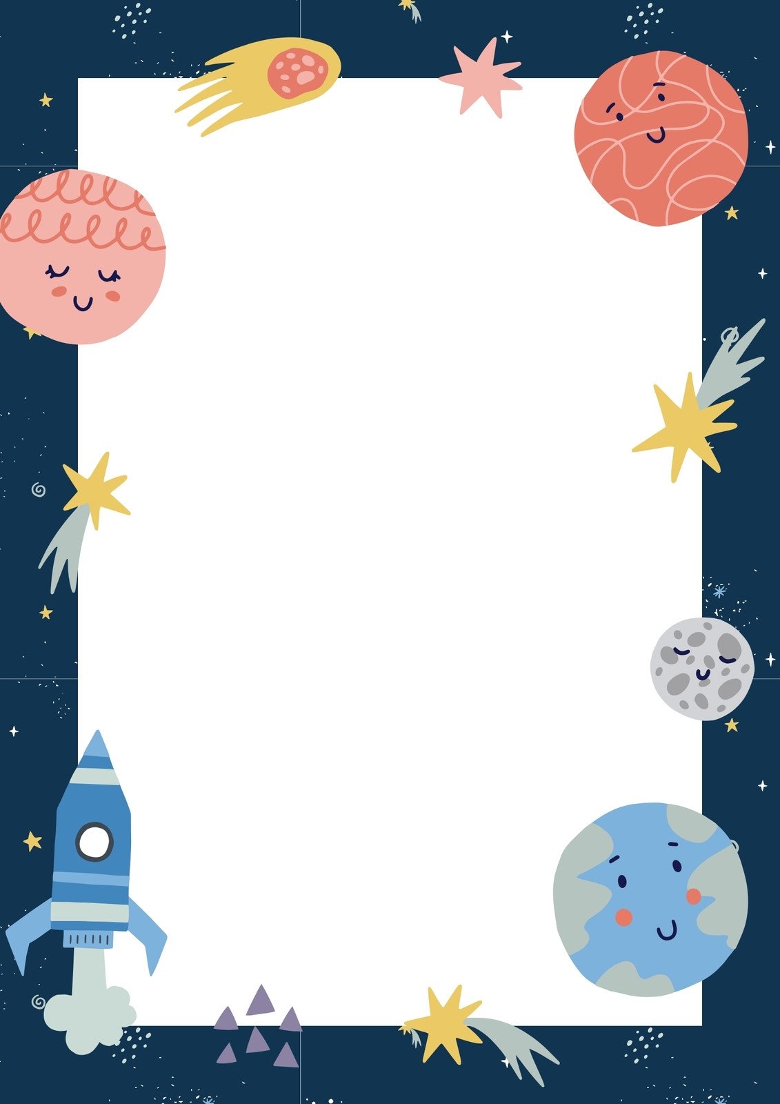Free And Customizable Space Templates