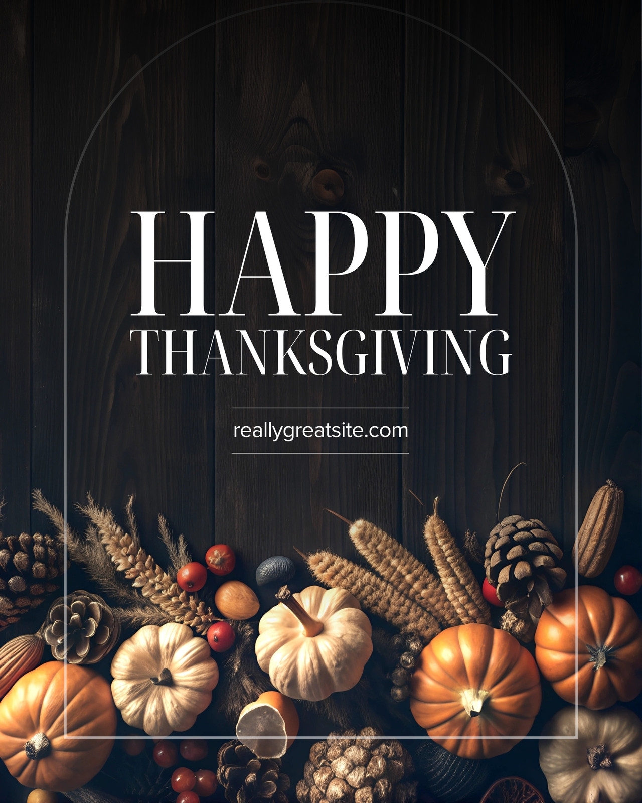 Free And Customizable Thanksgiving Templates