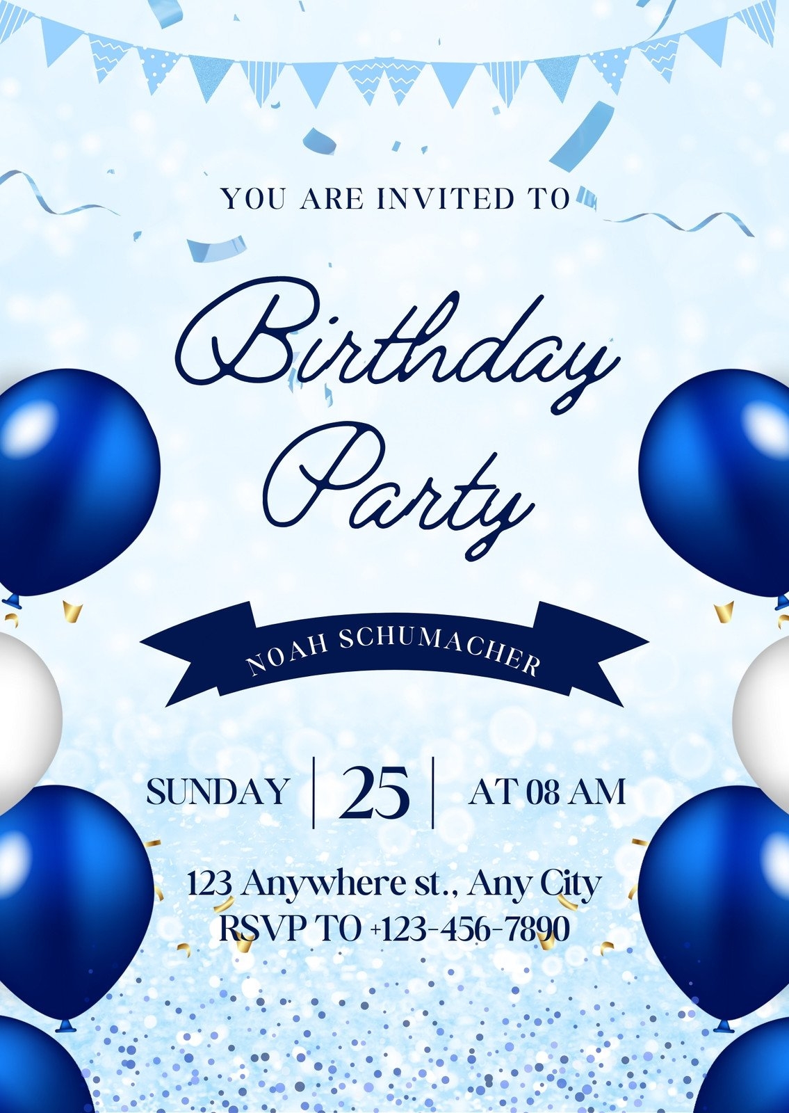Free Invitation Template Printable