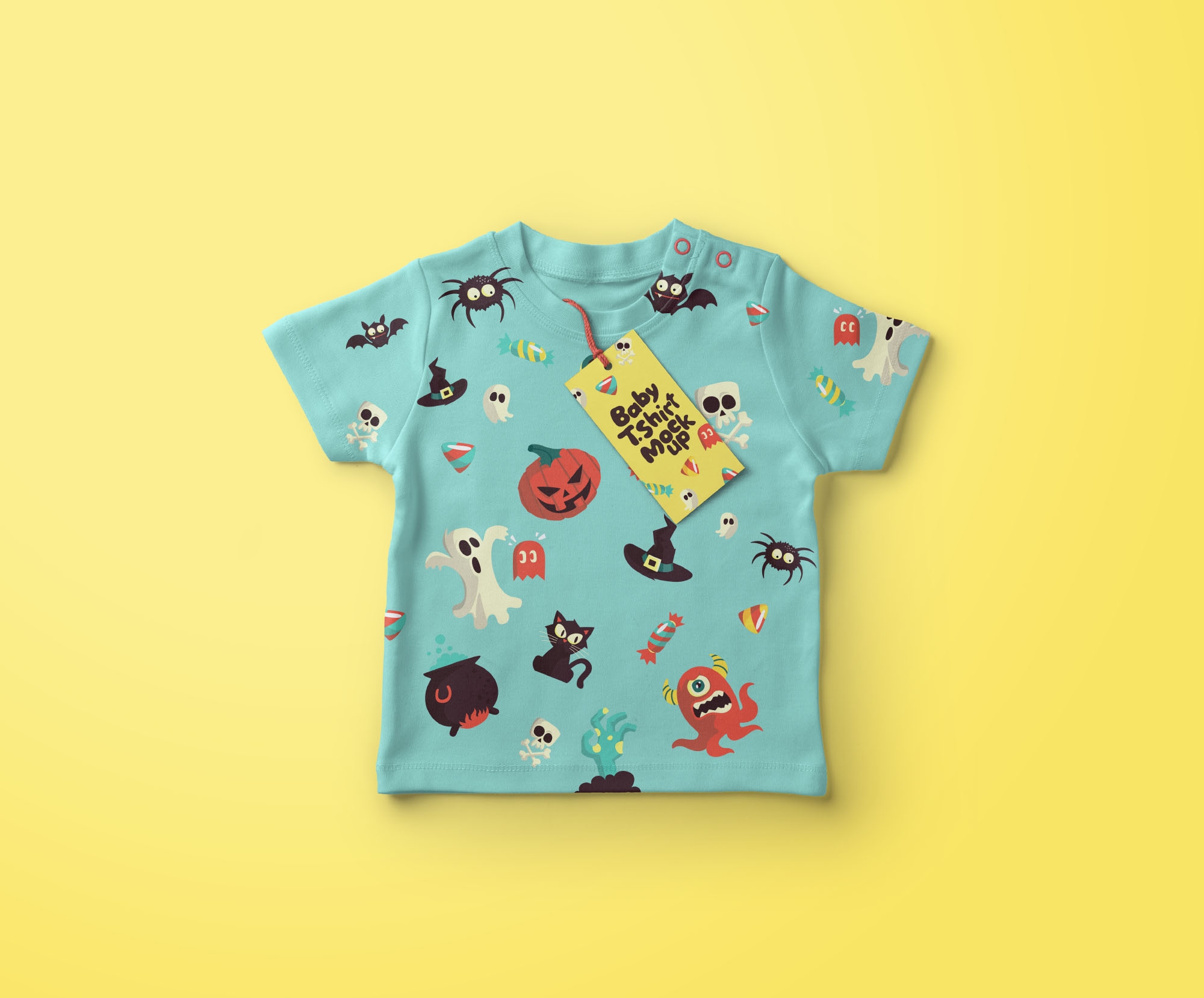 Free Baby T shirt Mockup