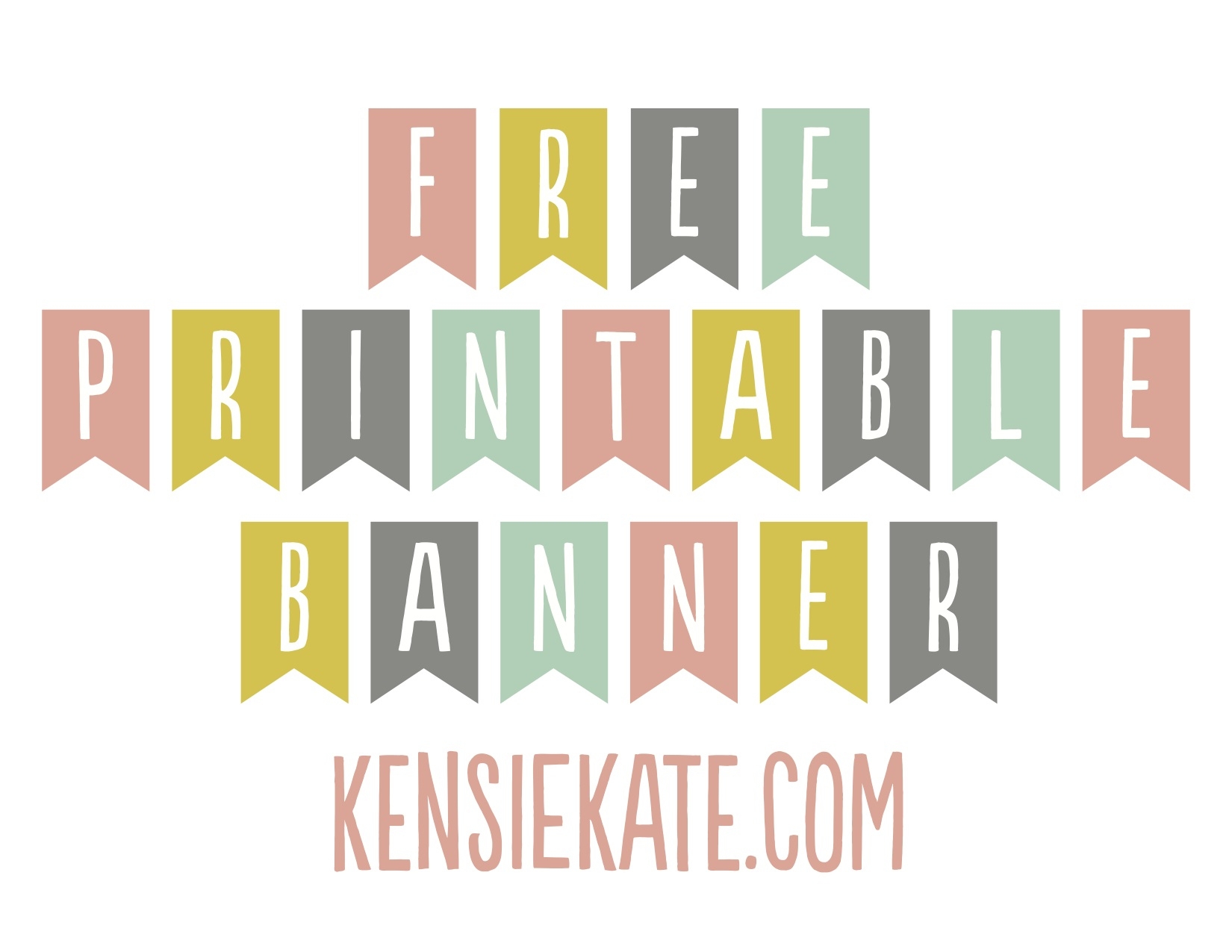 Editable Free Printable Banner Template
