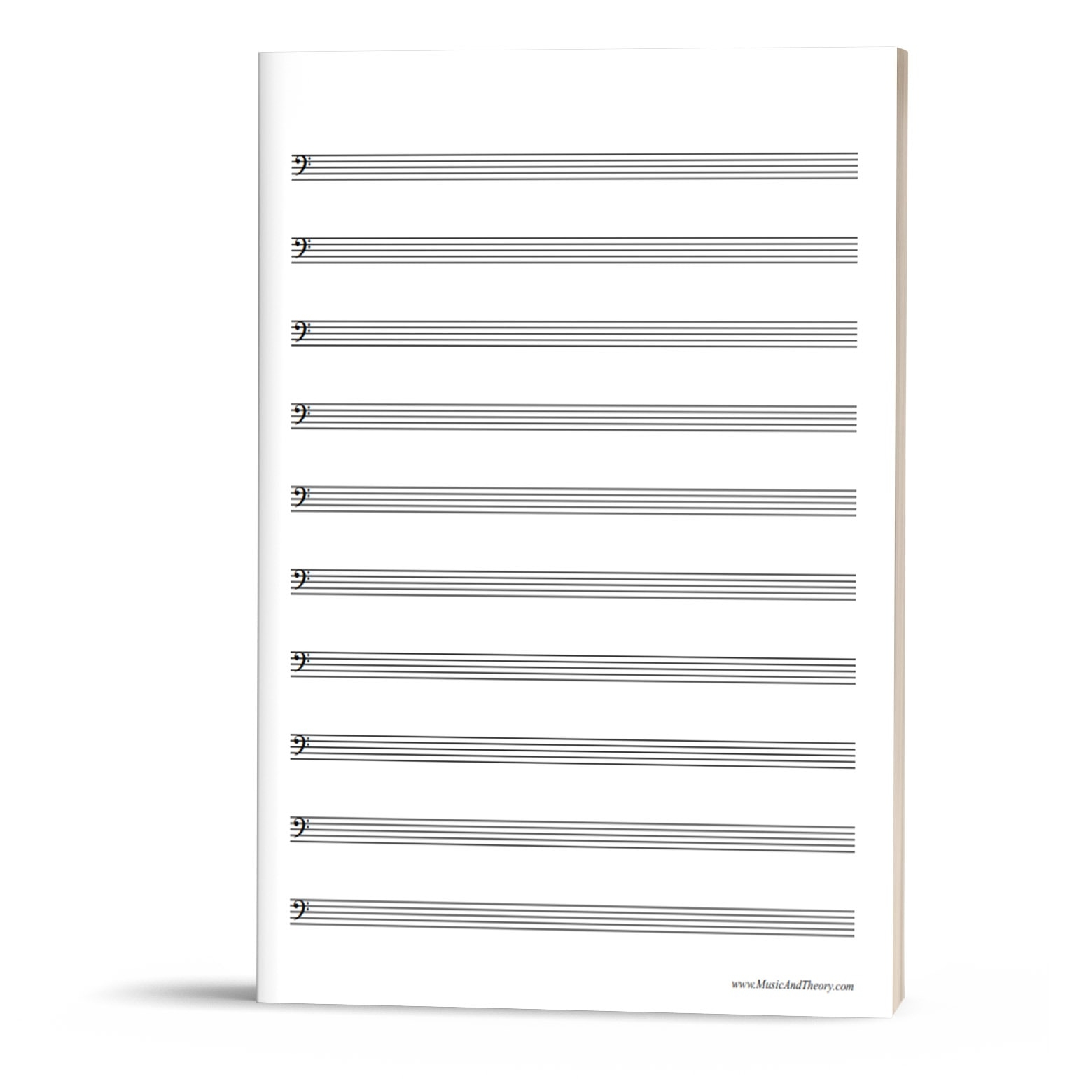 Manuscript Paper Printable Free