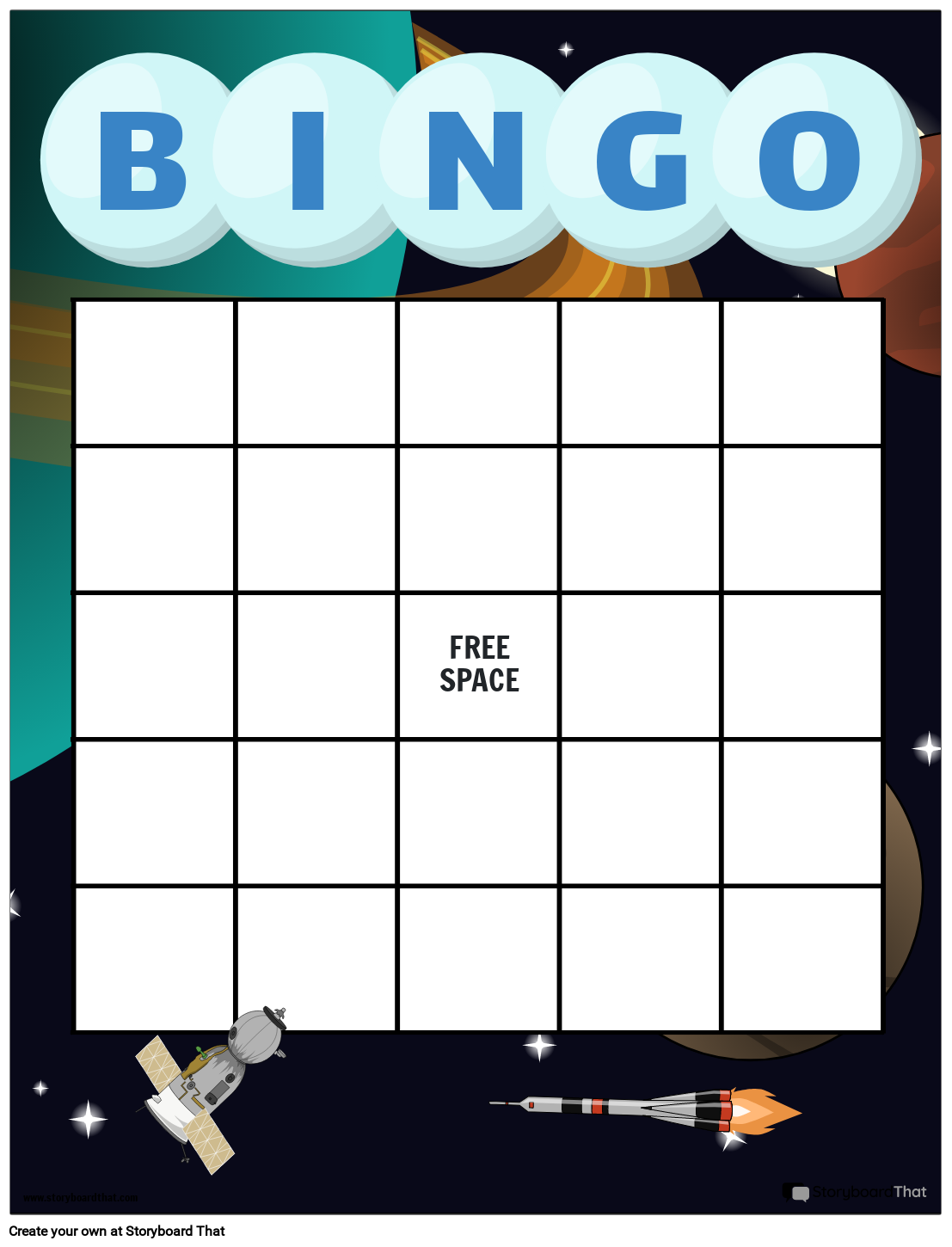 Free Printable Blank Bingo Cards Kids
