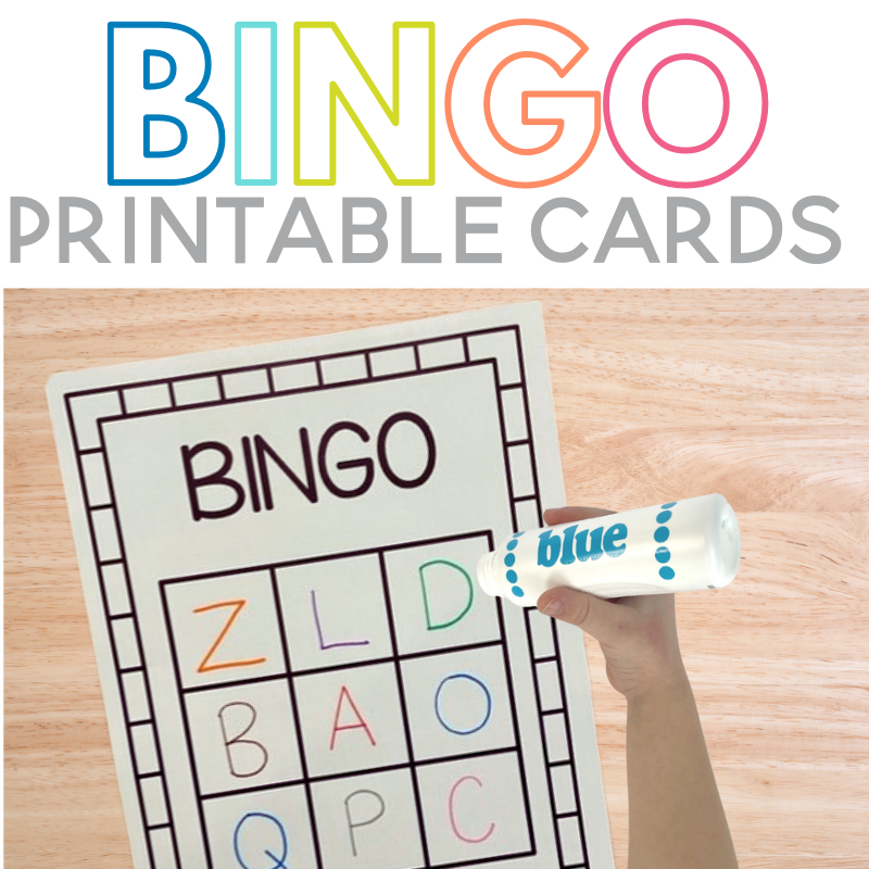 Blank Bingo Card Template Free Printable