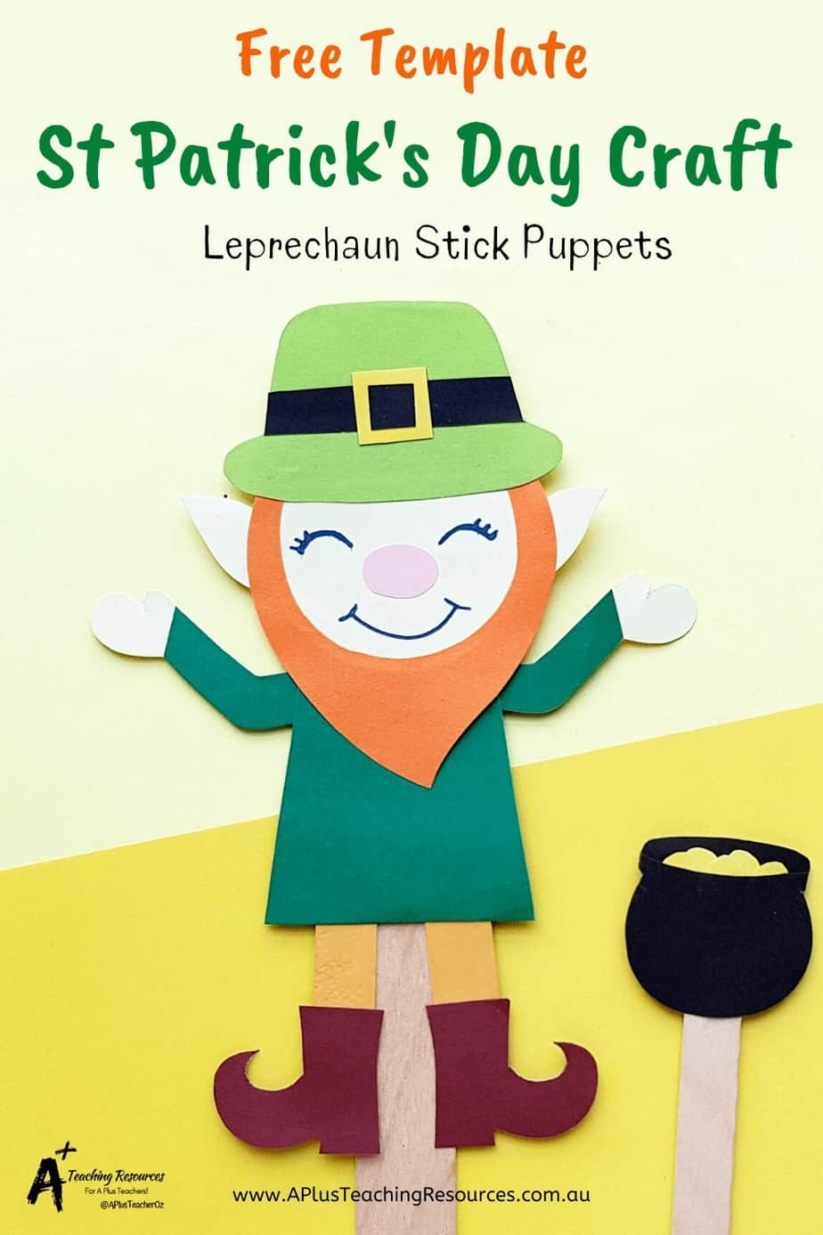 Leprechaun Template Free Printable