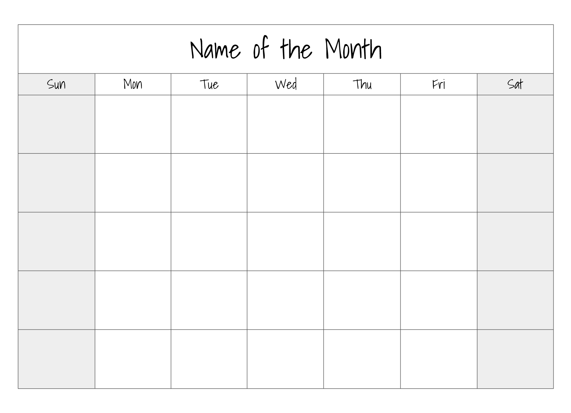 Free Calendar Google Docs Templates Gdoc io