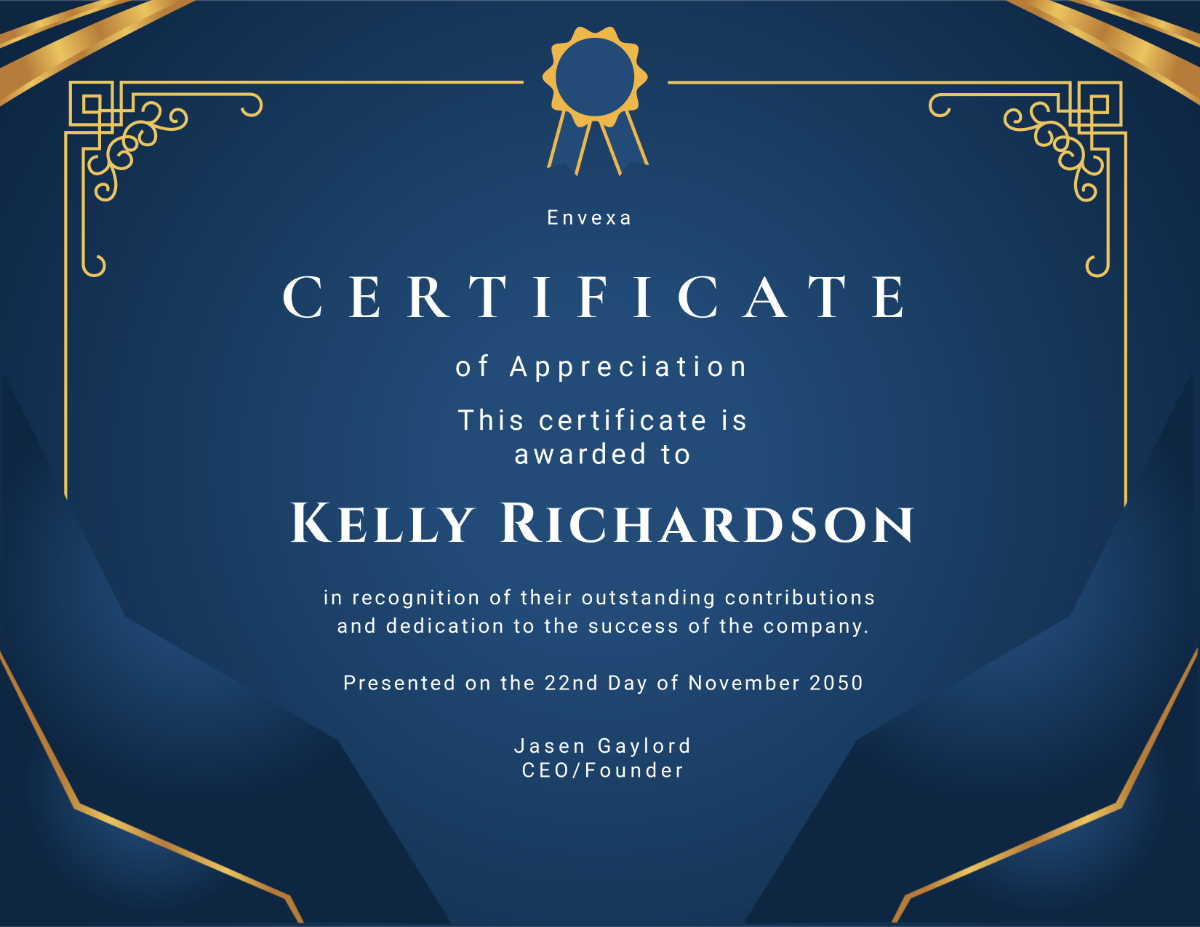 Blank Certificate Templates Printable