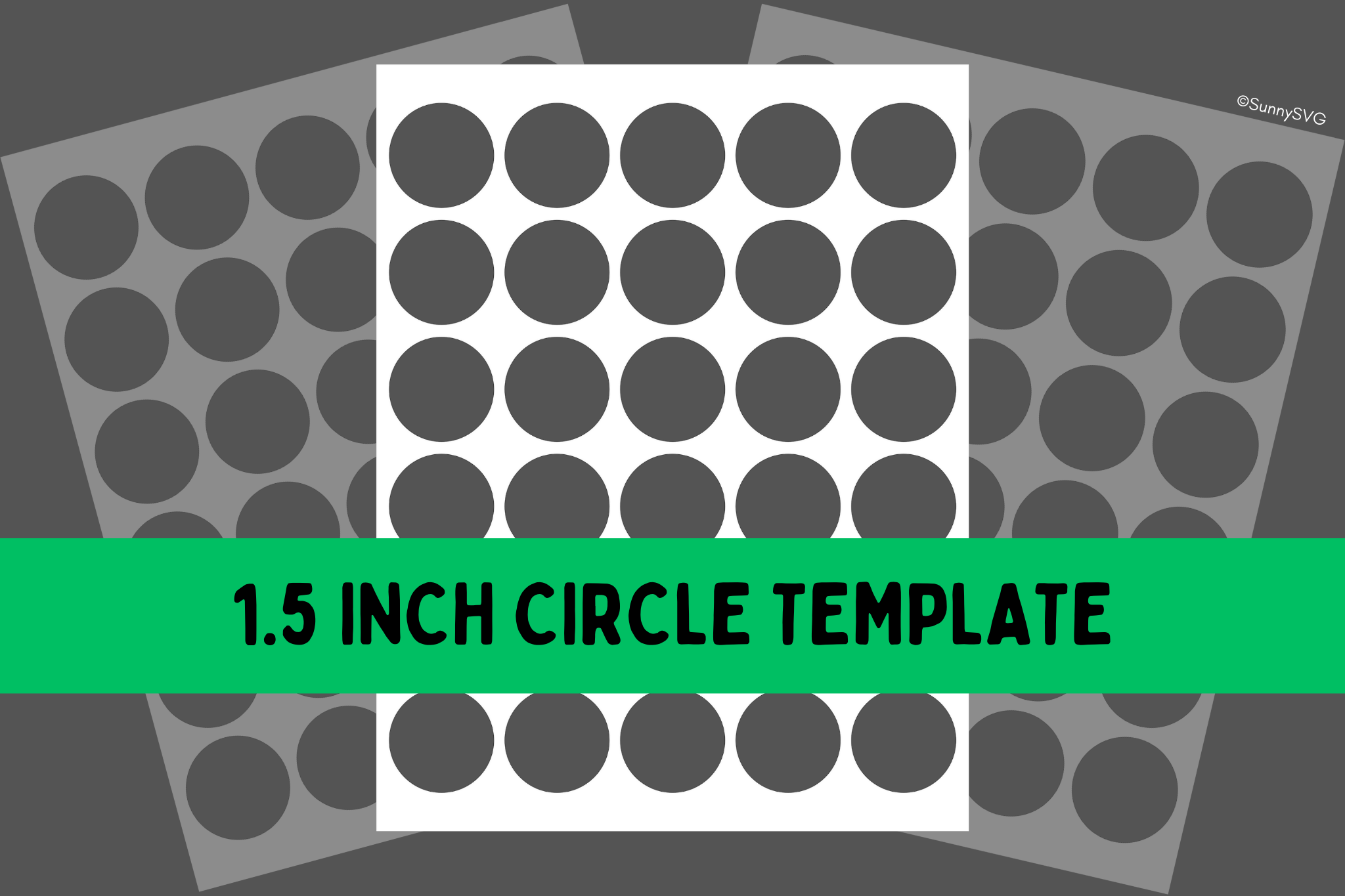 Free Printable 1 Inch Circle Template