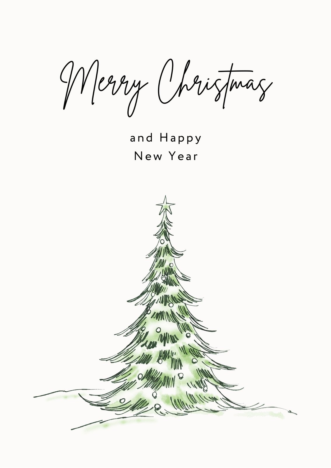 Free Printable Christmas Postcard Templates