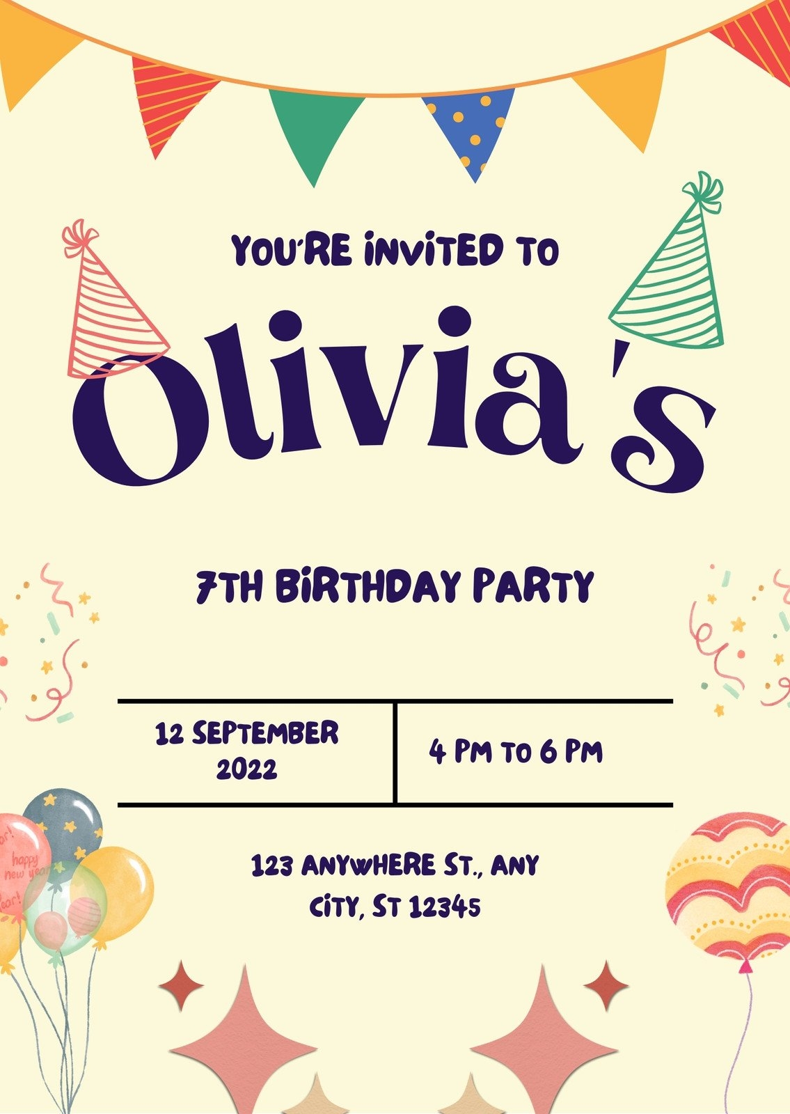 Free Printable Event Invitation Templates