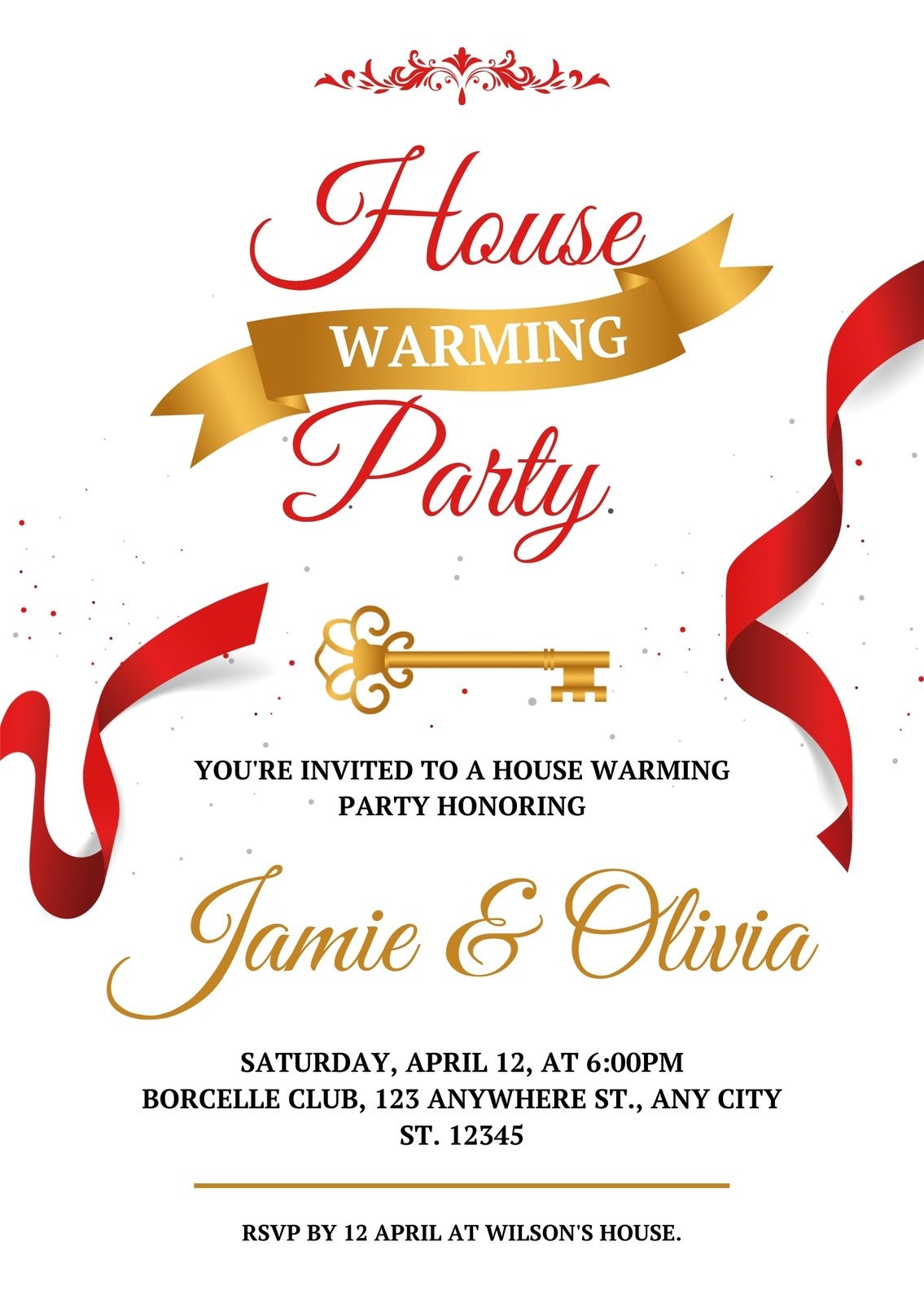 Free Custom Printable Housewarming Invitation Templates Canva Worksheets Library