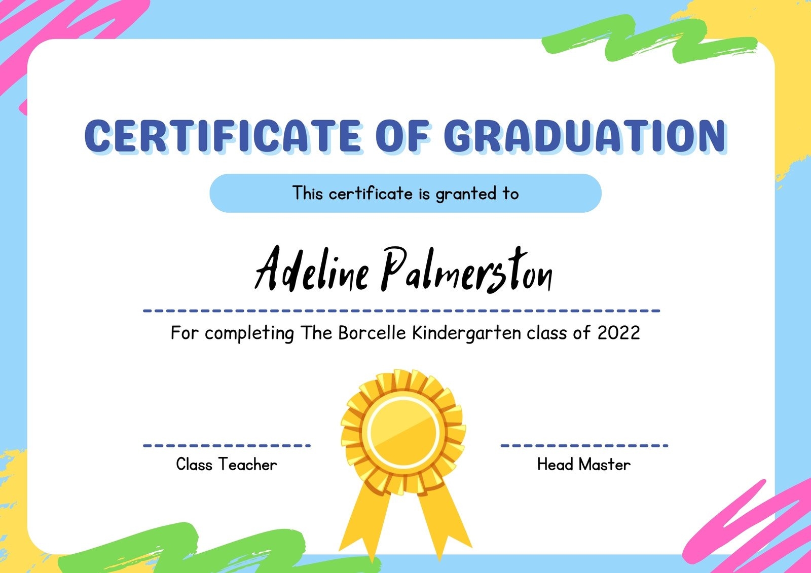 Free Printable Sunday School Certificate Templates