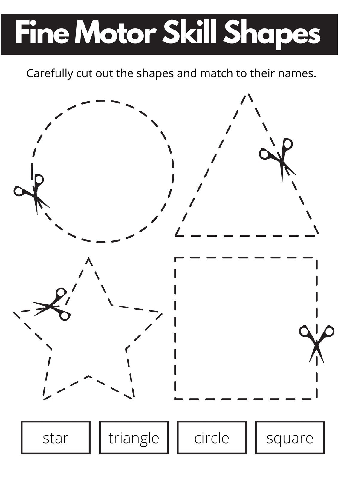 Template Free Printable Shapes