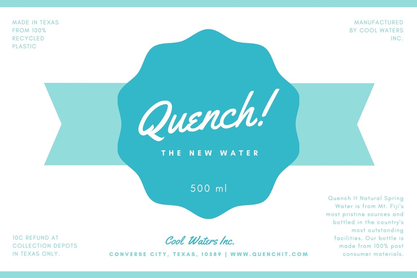 Free Printable Bottle Label Templates