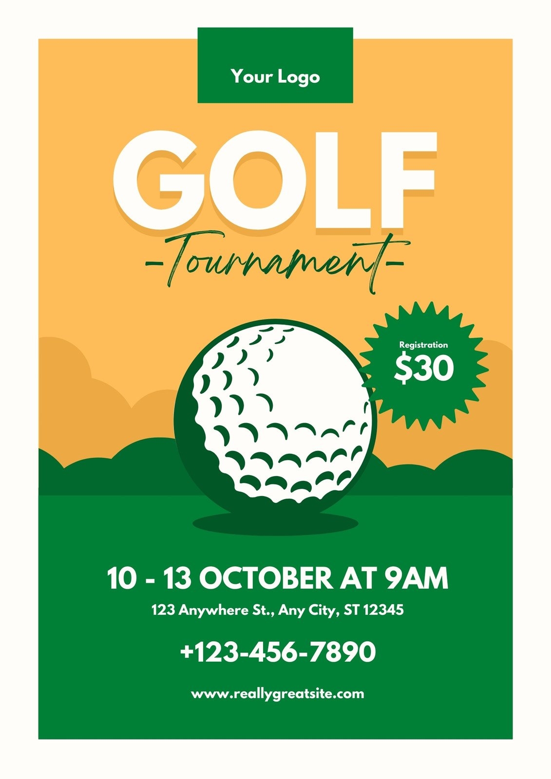 Free Customizable Golf Tournament Flyer Templates Canva Free Customizable Golf Tournament Flyer Templates Canva