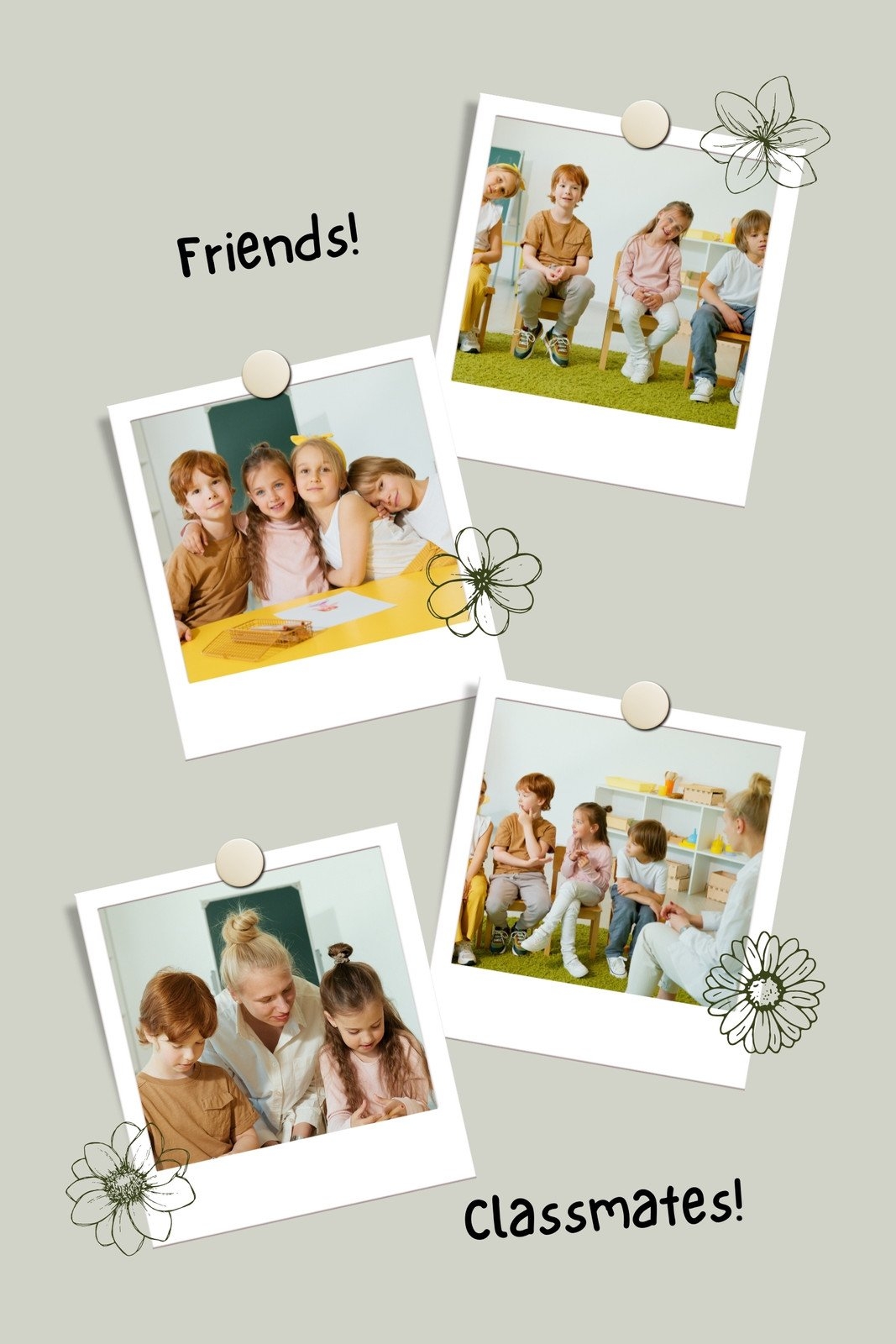 Free Customizable School Photo Collage Templates Canva