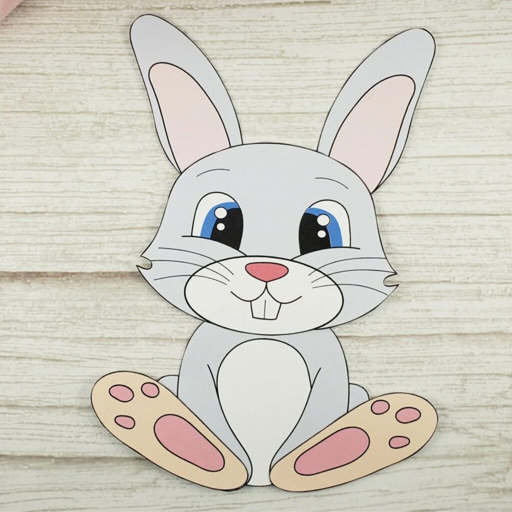 Free Printable Rabbit Template - Template Free Printable