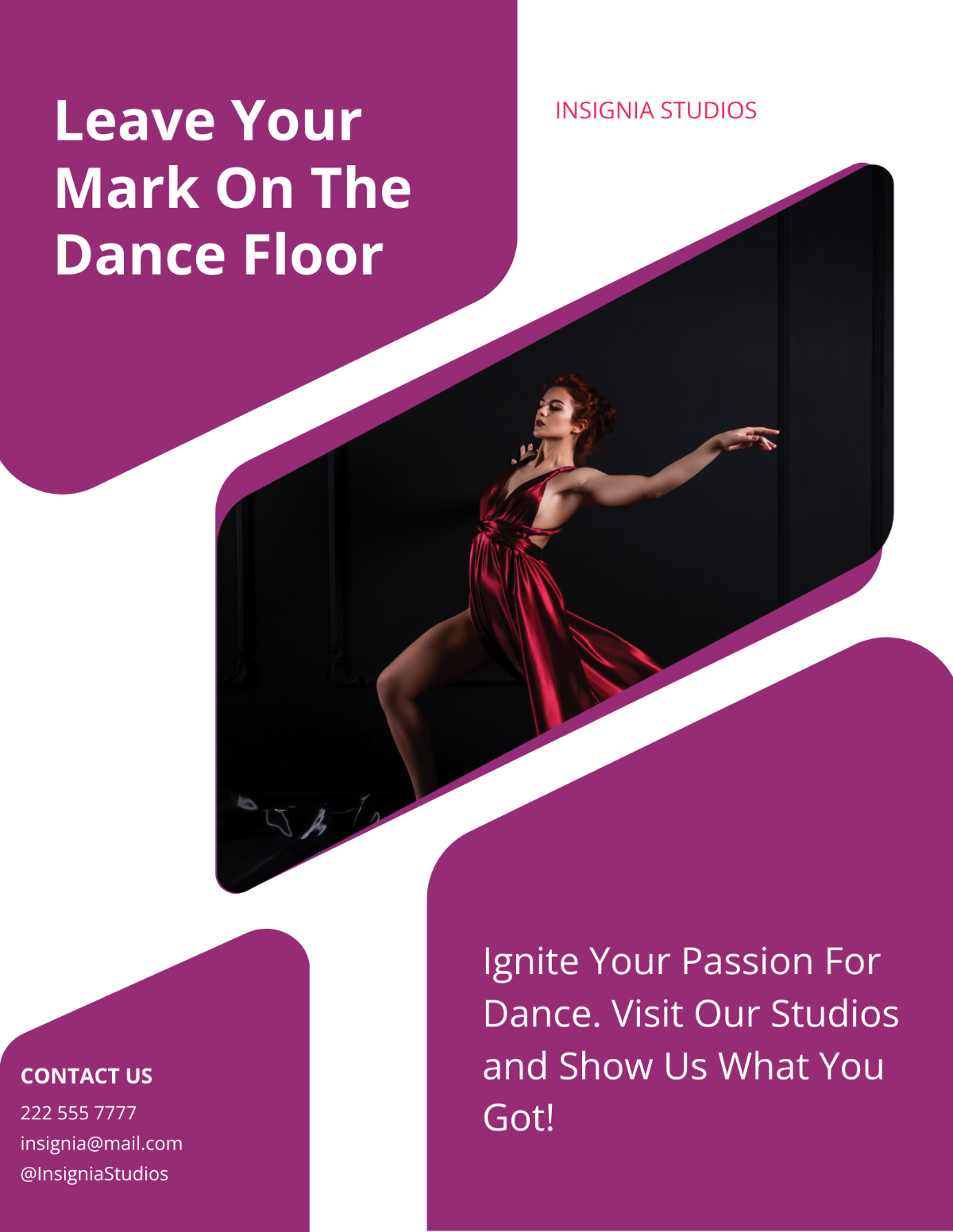 Free Dance Flyer Templates Editable And Printable