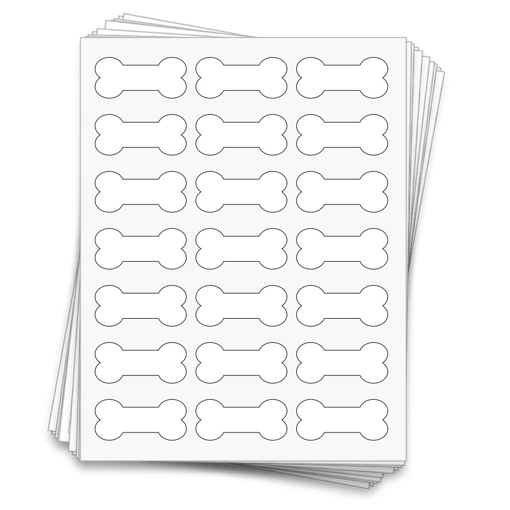 Free Dog Bone Label Templates For Word Canva Adobe Learn To 