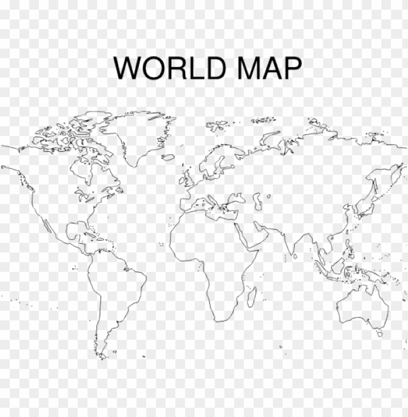 Printable World Map Black And White Printable World Map Black And White
